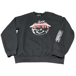 Metallica Sweatshirt An Evening With Blaisdell Arena Medium Black Crewneck RARE